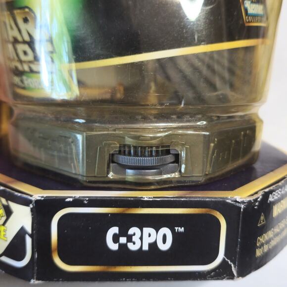 Vintage 1997 Star Wars Epic Force C 3P0 Power of the Force Rotates New Old Stock - Picture 4 of 7